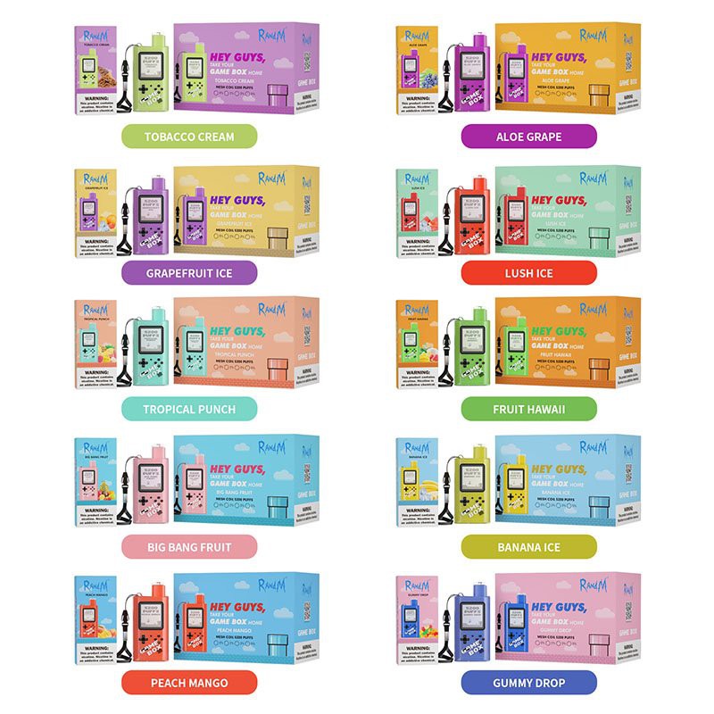Randm Game box 5200 Puff Disposable Vape 6