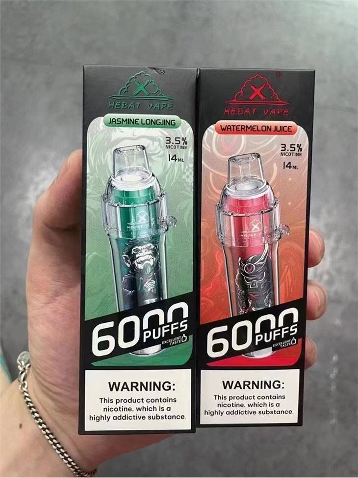 Hebat 6000 Puffs Boom eldobható vape