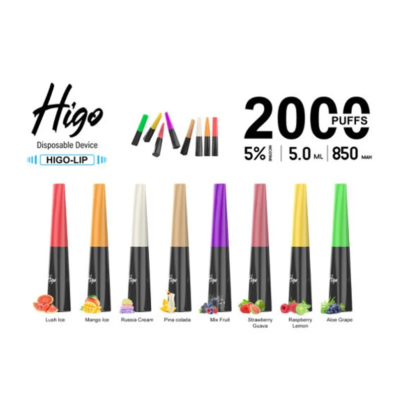 Higo Lip 2000 eldobható Vape