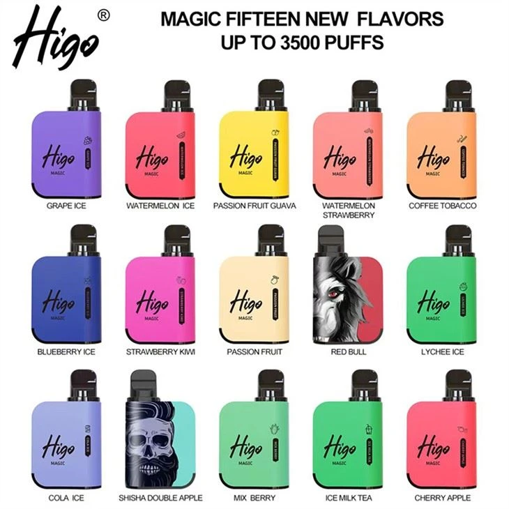 Higo MAGIC 3500 elektronikus cigaretta eldobható vape