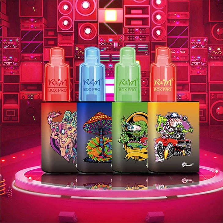 R&M Box Pro eldobható készlet 550 mAh