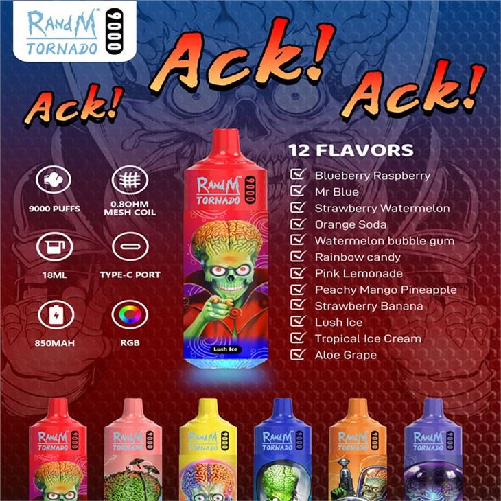 Randm 9000 Tornado eldobható vape