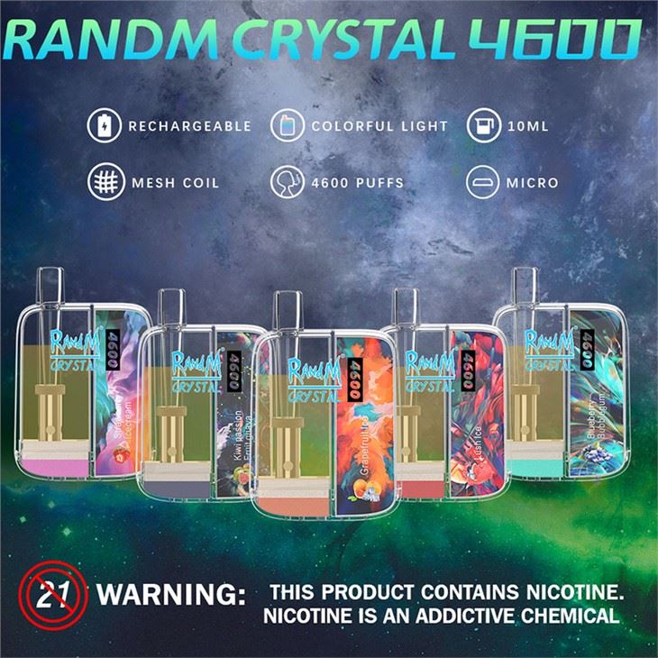 Randm Crystal 4600 eldobható elektronikus cigaretta