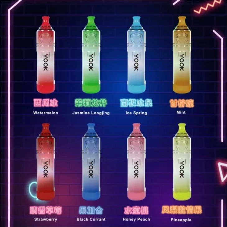YOOK Glow Vape 6000 Puff