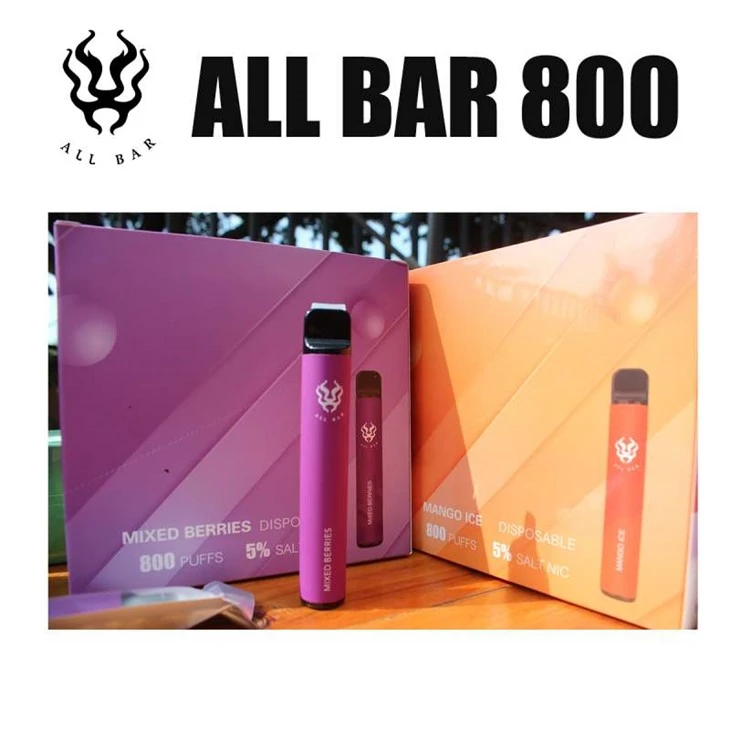 ALL BAR 800 eldobható elektronikus cigaretta