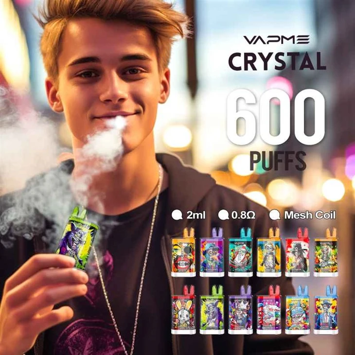 VAPME CRYSTAL 600 PUFF