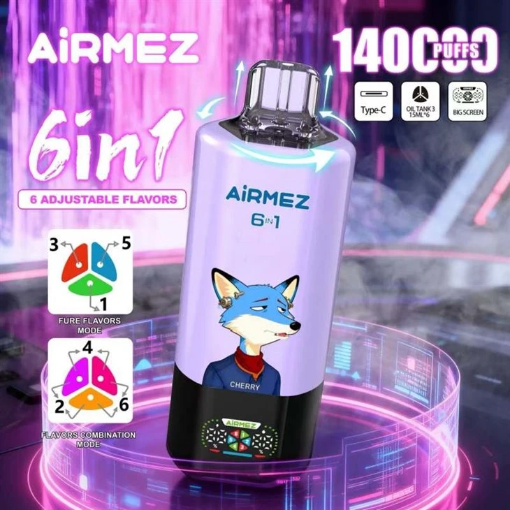 Airmez 6in{1}}K Puffs Vape