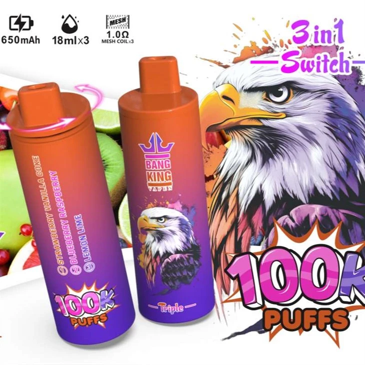 BANG KING VAPEN TRIPLA 100K
