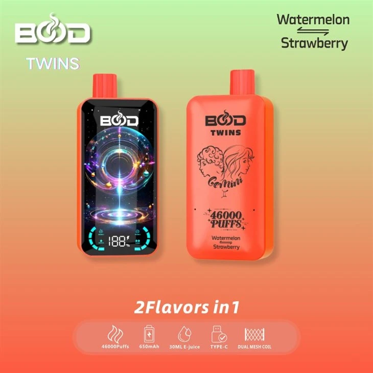 Bood ikrek 46000 Puffs kettős ízű