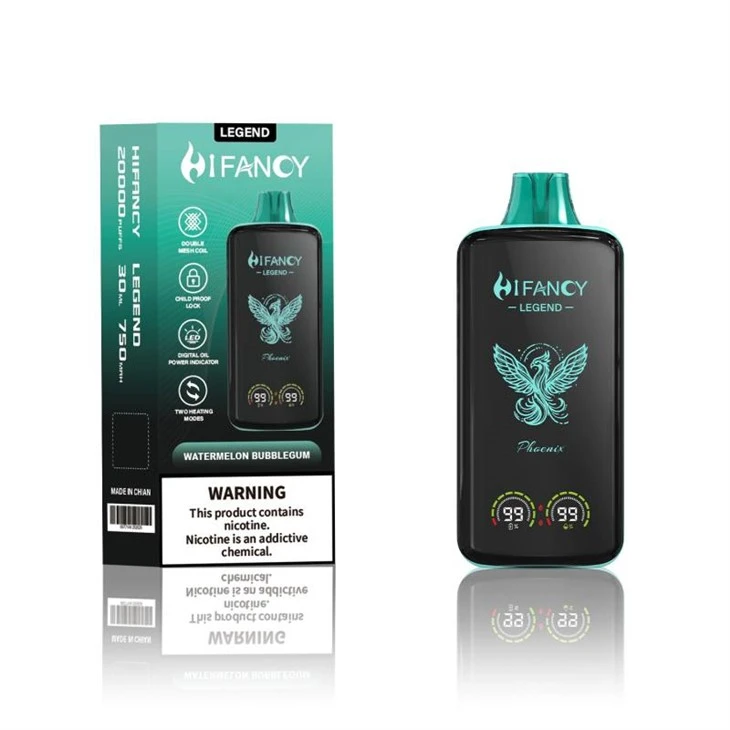 HIFANCY LEGENT 20000 teljes képernyős kijelző Vape