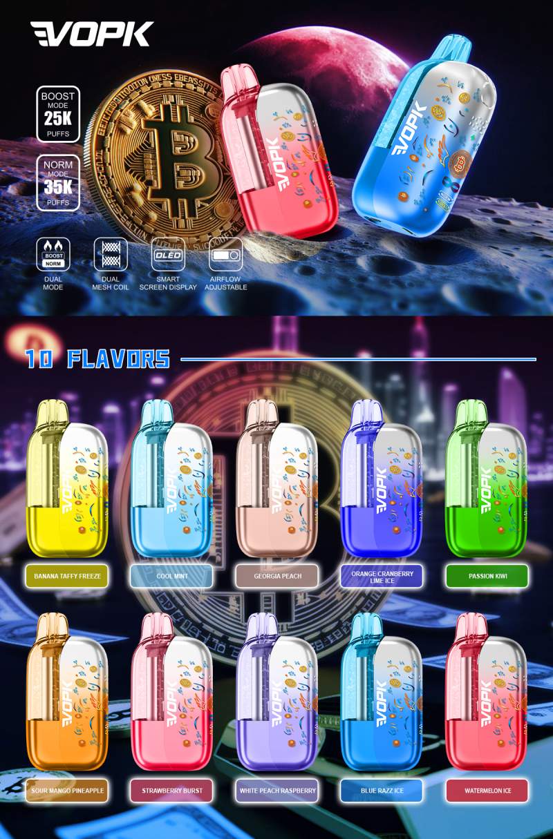 VOPK BTC 36000 Puffs 8 VOPK BTC 36000 Puffs 8