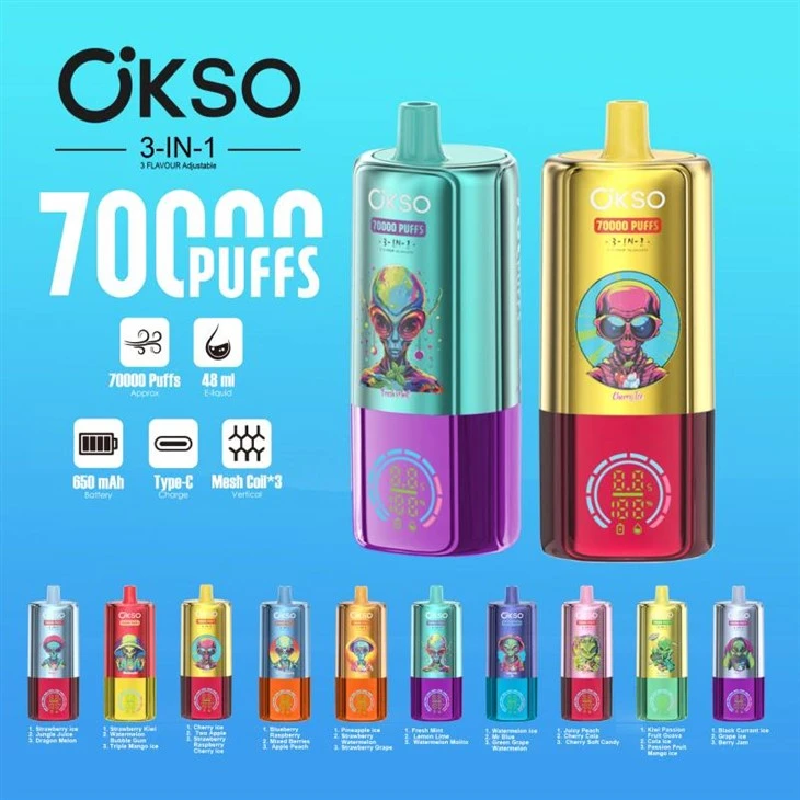 OKSO 70000 3AZ 1-BEN VAPE PUFFOK