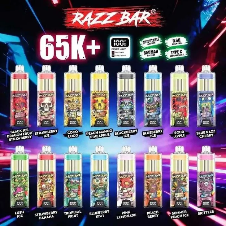Razz bar 65K+ Taste List