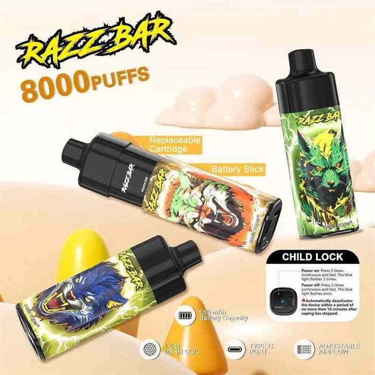 RAZZ BAR 8000 Puffs eldobható vape