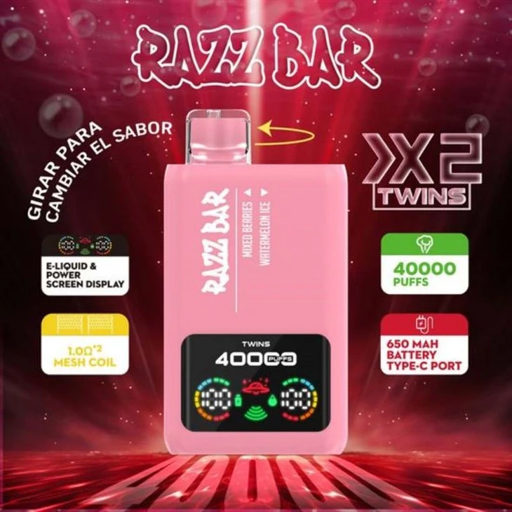 RAZZBAR 40K kettős ízű