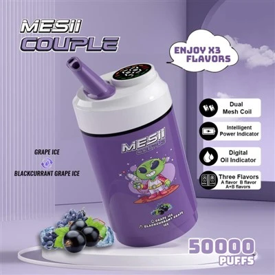 Mesii pár 50000 puff dupla ízű