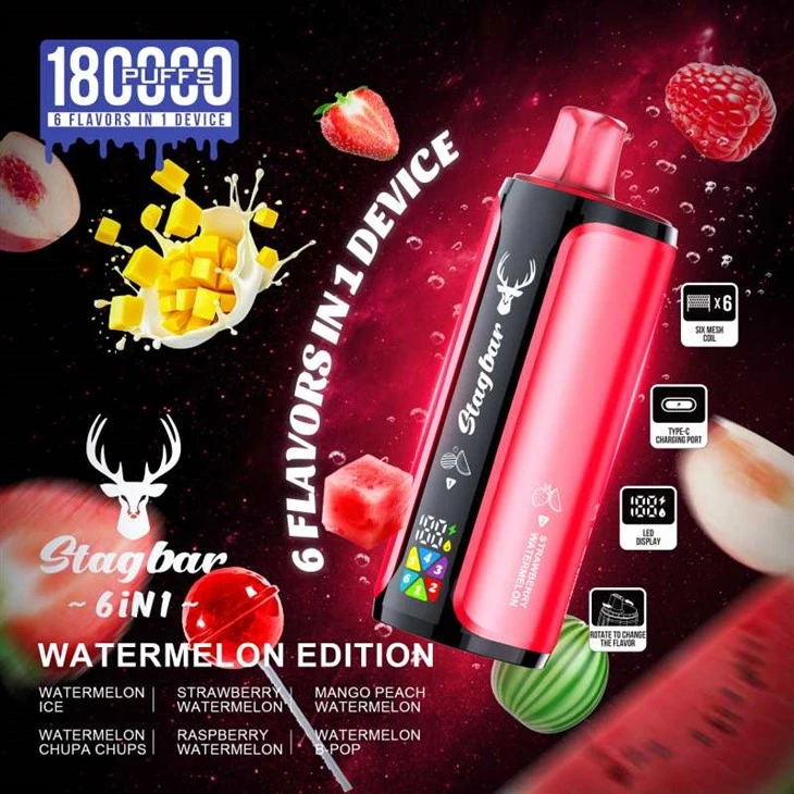 StagBar 180K 6 az 1-ben puff