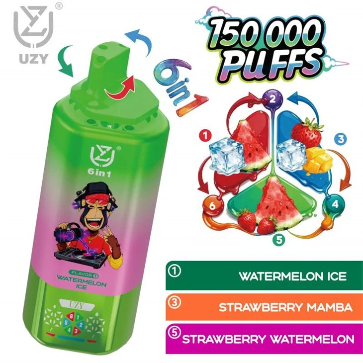UZY 6 in 1 150000 Puff