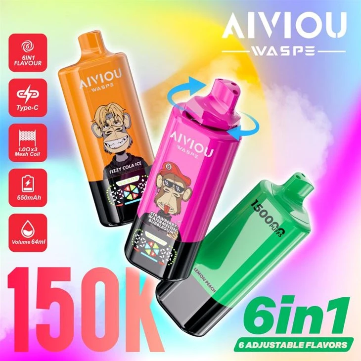WASPE Aiviou 6 1 150K Puffsban
