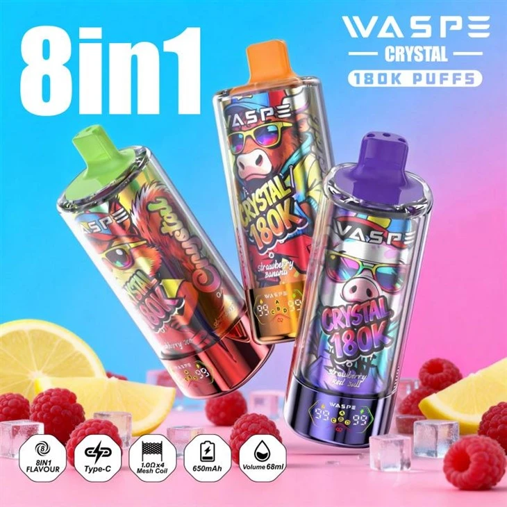Waspe Crystal 8 1 180K Puffsban